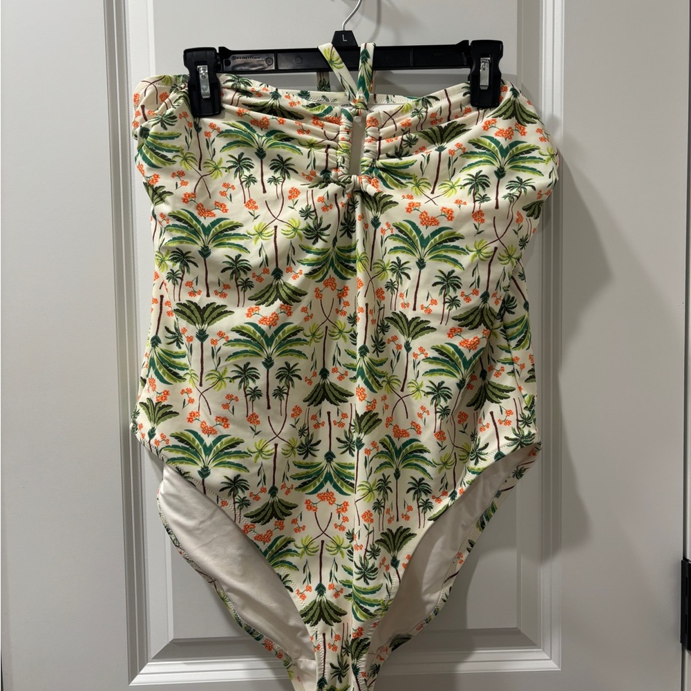 Old Navy Tropical Print One-Piece Swimsuit